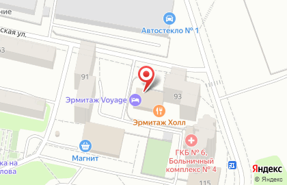 Вико на улице Ворошилова на карте