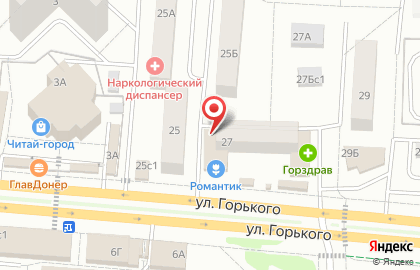 Комиссионный магазин Committent на улице Горького на карте