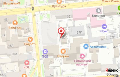 ОАО Промсвязьбанк на улице Сурикова на карте