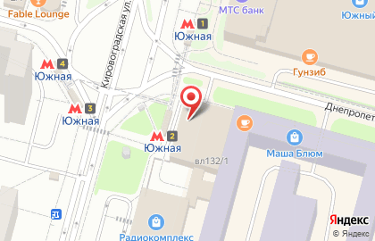 Магазин женской одежды в Москве на карте