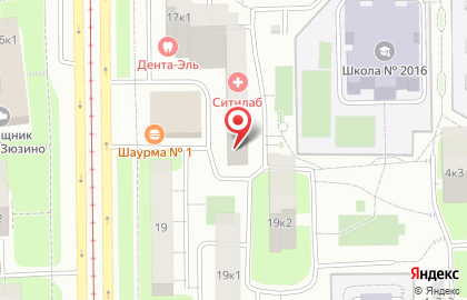 ОДС Жилищник Нагорного района на Симферопольском бульваре, 17 к 1 на карте