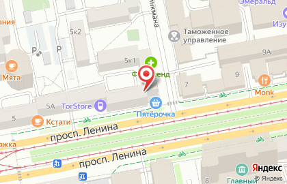 Служба заказа товаров аптечного ассортимента Аптека.ру в Верх-Исетском районе на карте