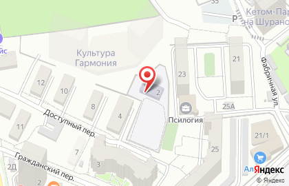 Билингвальный детский сад Лесной замок на карте