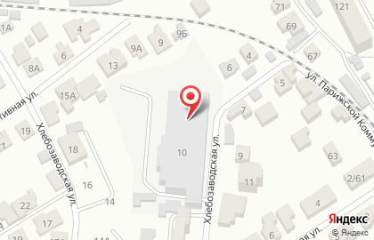 Торговый дом Киприно на Хлебозаводской улице на карте