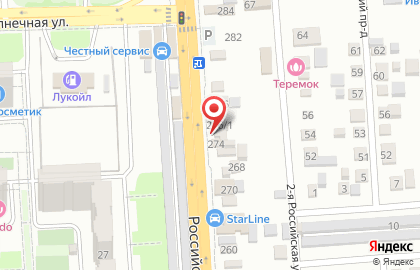 Торговая компания AKB-Lider на Российской улице на карте