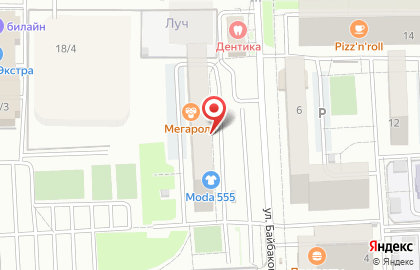 Фирменный магазин пива Хадыжи Плюс на Байбакова на карте