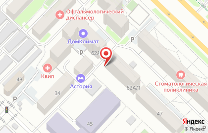 Салон-парикмахерская Весна на улице 50 лет Октября на карте
