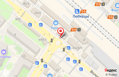 Микрокредитная компания РосДеньги на Волковской улице на карте