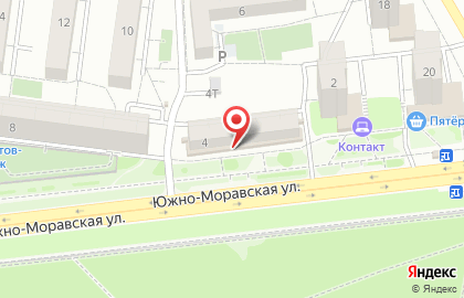 Магазин Искусственные цветы на Южно-Моравской улице на карте