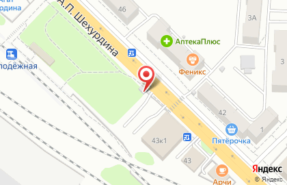 Магазин цветов и фейерверков Маргаритки в Ленинском районе на карте