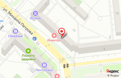 Торгово-строительная компания Прогресс в Ижевске на карте