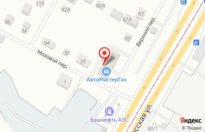 Автомойка Престиж в Орджоникидзевском районе на карте
