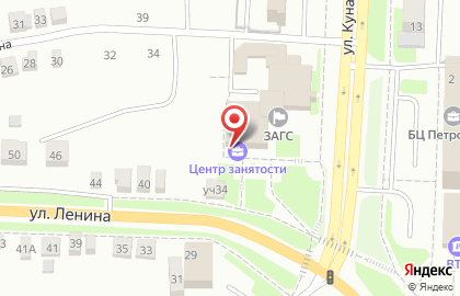 Кадровый центр Работа России в Каменск-Уральском на карте