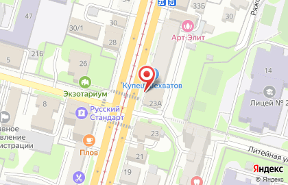 Студия мебели Мария на Октябрьской улице на карте