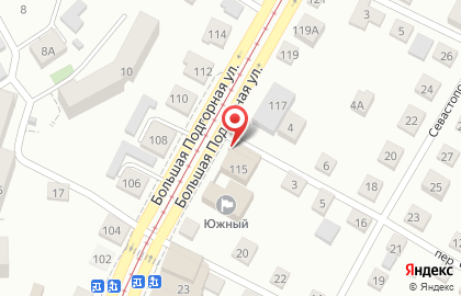 Интернет-магазин автозапчастей ЕвроАвто на Большой Подгорной улице на карте
