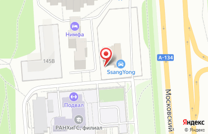 Автосалон Трек в Коминтерновском районе на карте