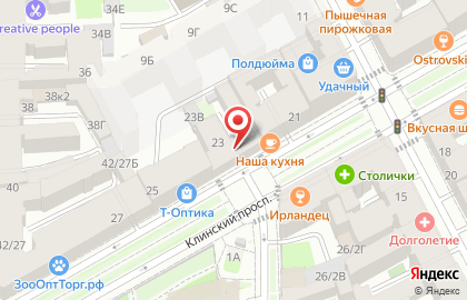 Ателье, ИП Самкова Н.В. на карте