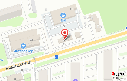 Автомойка самообслуживания MagicClean на Рязанском шоссе на карте