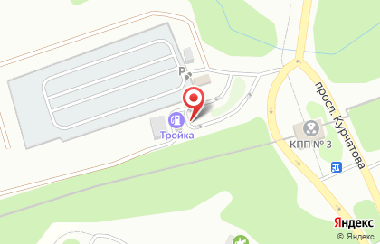 СТО Тройка на карте