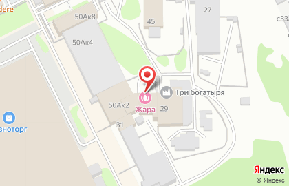Центр отдыха Жара на карте