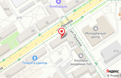 Камский коммерческий банк на улице Ленина на карте