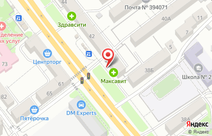 Аптека Власта в Ленинском районе на карте
