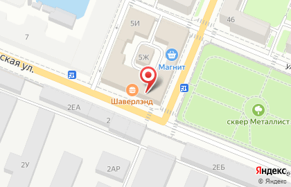 Лентранс на Петровской улице на карте