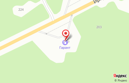 Автосервис Гарант на Иркутском тракте на карте