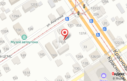 Оптовая фирма Форсаж в Центральном районе на карте