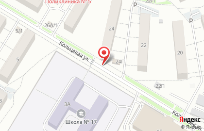 Продуктовый магазин в Красноярске на карте