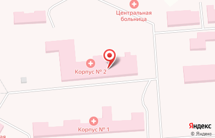 Горбольница №1 на карте