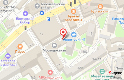 Ремонтная мастерская в Москве на карте