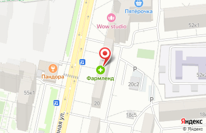 Аптека Авиценна Фарма в Москве на карте