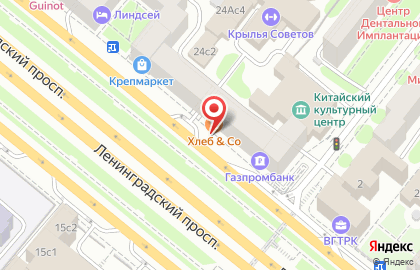 Миэль-недвижимость Отделение на Белорусской на карте
