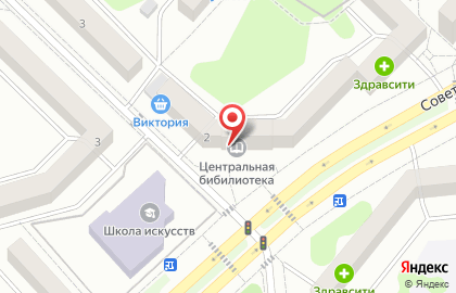 Аптечный пункт Аптека от склада на Центральном микрорайоне на карте