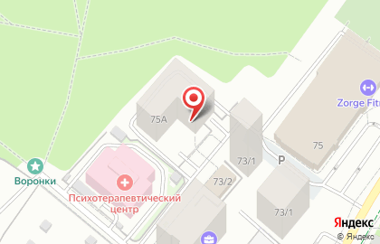 Творческая студия Коробка на улице Рихарда Зорге на карте