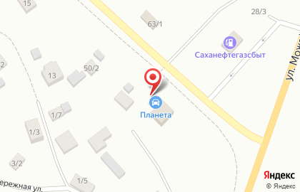 Автомастерская в Якутске на карте