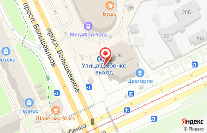 Салон цветов Фантазия в Санкт-Петербурге на карте