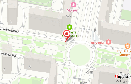 Магазин Букет бутик на Лётной улице на карте