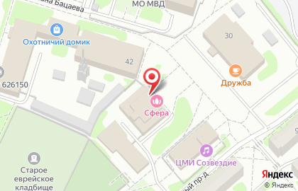 Парикмахерская-салон Каприз на карте