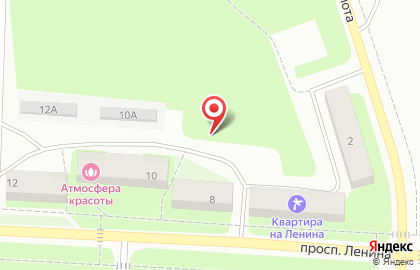 Парикмахерская на проспекте Ленина на карте