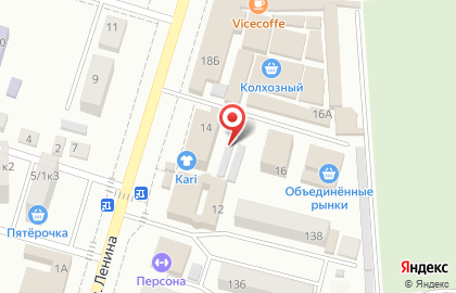 ОАО Банкомат, Банк Петрокоммерц на проспекте Ленина на карте