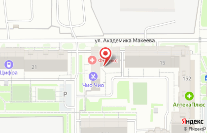 Мандарин на улице Академика Макеева на карте