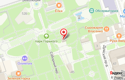 Городской культурно-досуговый центр им. М. Горького на карте