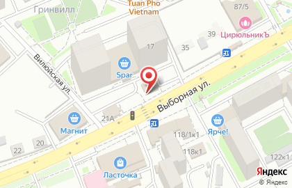 Офис продаж и обслуживания Билайн в Октябрьском районе на карте