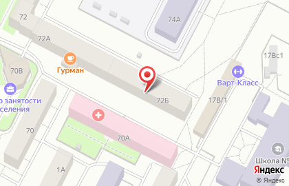 МедАльянс на улице Нефтяников на карте