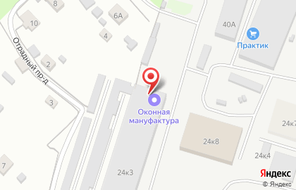 Производственно-торговая компания Завод Оконная Мануфактура на улице Ижорского Батальона на карте