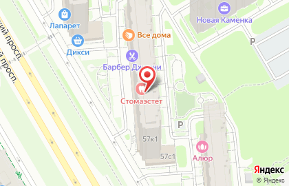 Магазин разливных напитков Пивной ПМ на ​Комендантском проспекте на карте