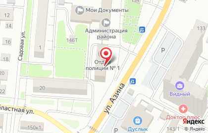 Управление МВД России по г. Ижевску Отдел полиции №1 Ленинского района на карте