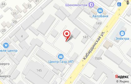 АГЗС на Кабардинской улице на карте